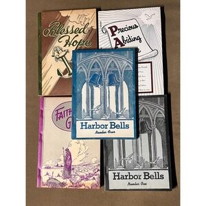 Vintage Hymnals 1930's to 1960's lot of 5, Religious Music, Booklets Ephemera